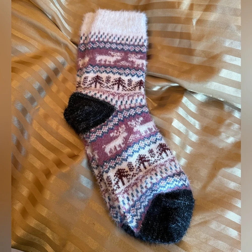 Cozy Winter Patterned Socks